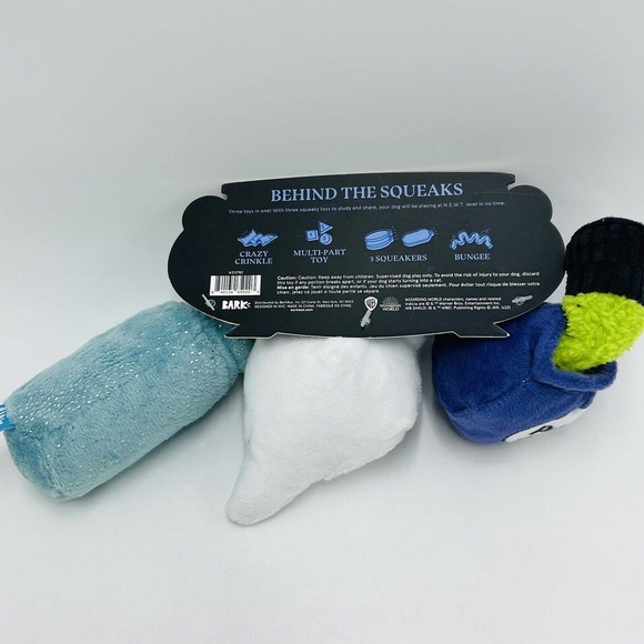 Barkbox Dog Bark Box Xss Potions Class Pack Plush Dog Toys Harry